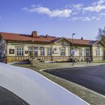 Ylivieskan rautatieaseman julkisivu 2019