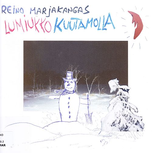 Reino Marjakankaan Lumiukko kuutamolla kansikuva