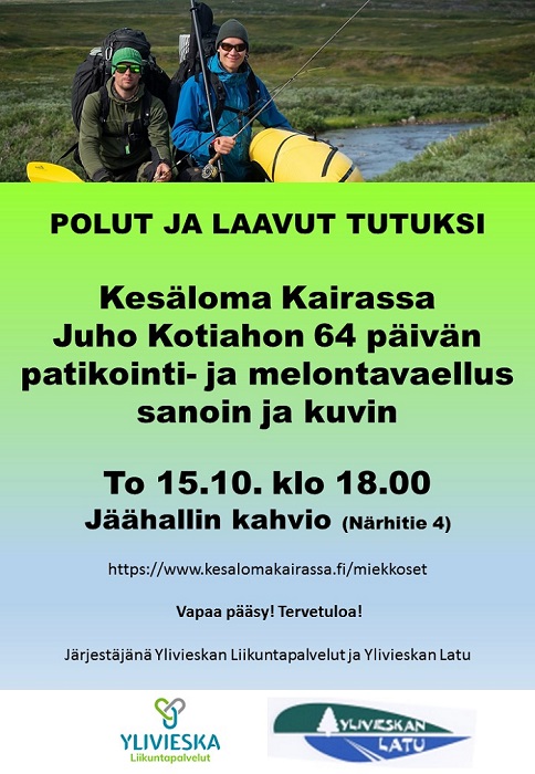 Polut ja laavut tutuksi - Kesäloma Kairassa Juho Kotiaho