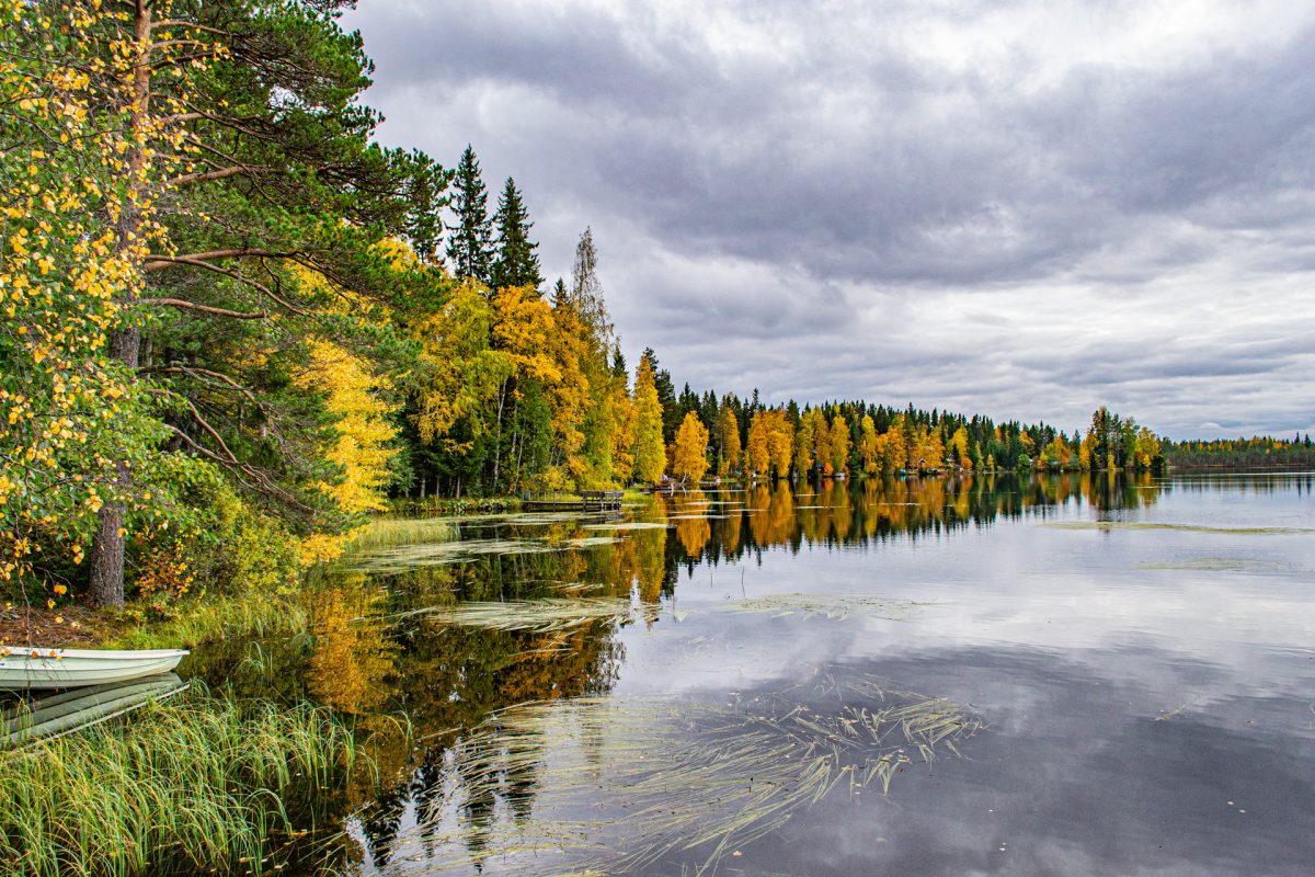 kekajärven rannalta