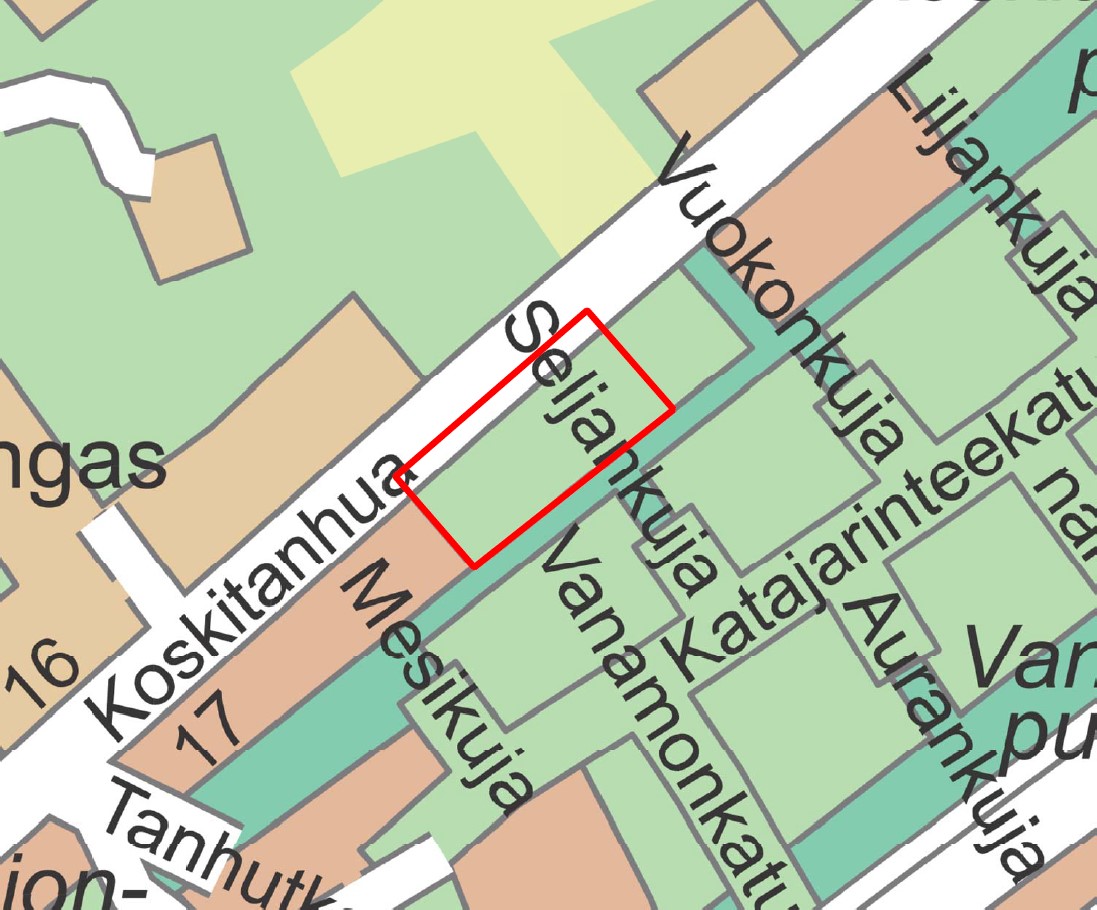 6. kaupunginosan (Kaisaniemi) korttelin 86 osaa koskeva asemakaavan  muutosehdotus - Ylivieskan kaupunki