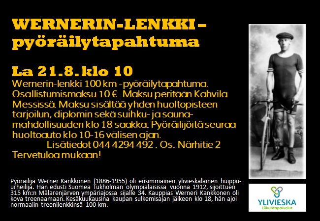 Peruttu!  Pyöräilytapahtuma Wernerin-lenkki