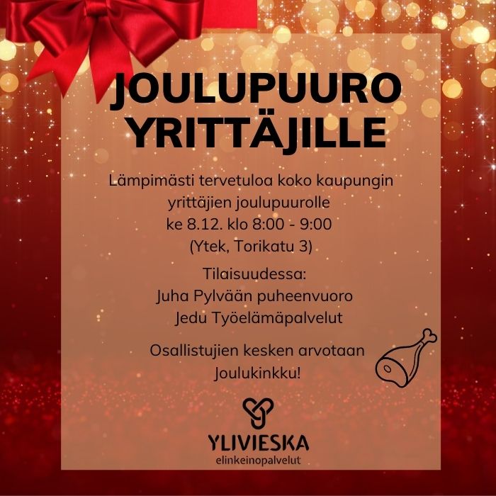 Yrittäjien joulupuuro 8.12.2021 Ytekillä