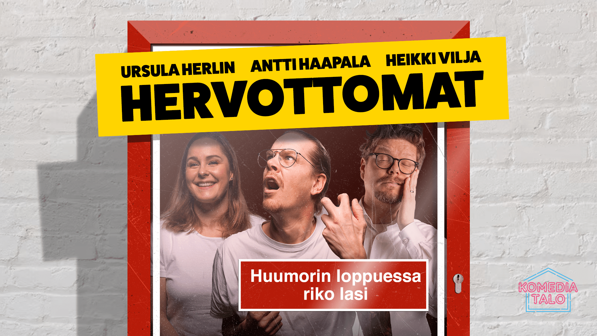 HERVOTTOMAT Haapala, Herlin & Vilja stand up -kiertue