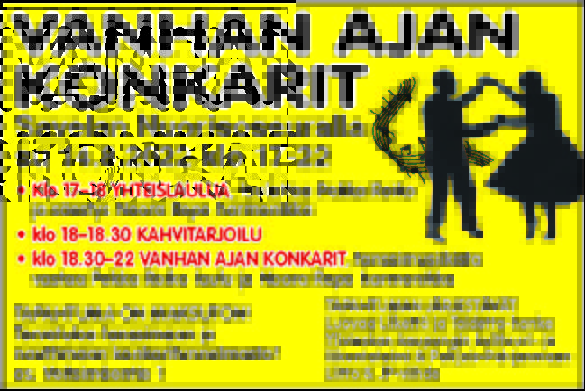 Vanhan ajan tanssit Savelan Nuorisoseuralla