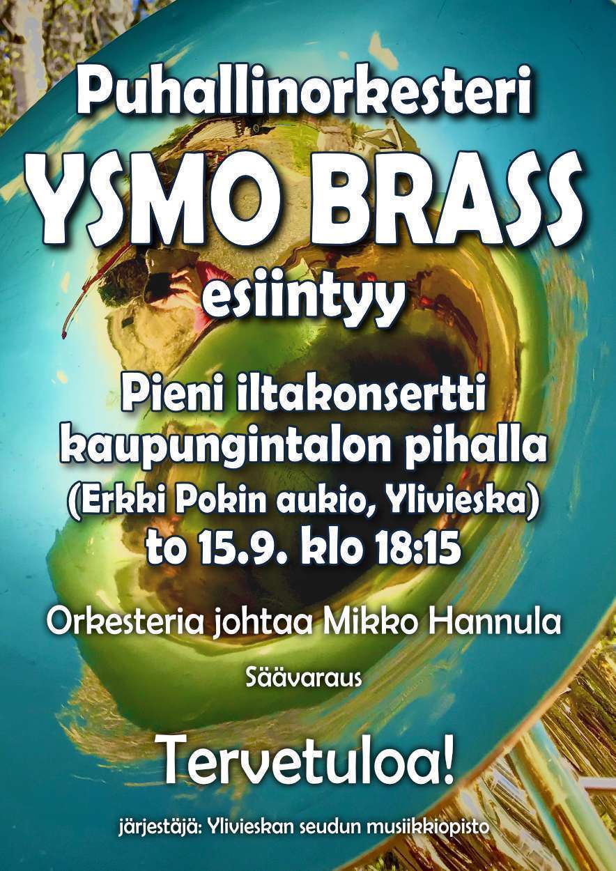 Puhallinorkesteri Ysmo Brass esiintyy