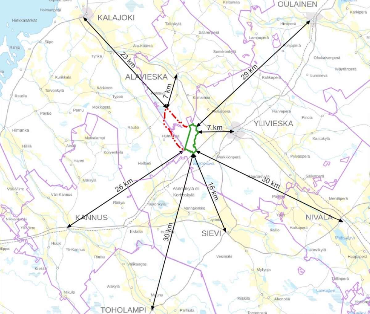 Verkasalon Tuulivoimapuiston Osayleiskaava Ylivieskan Kaupunki