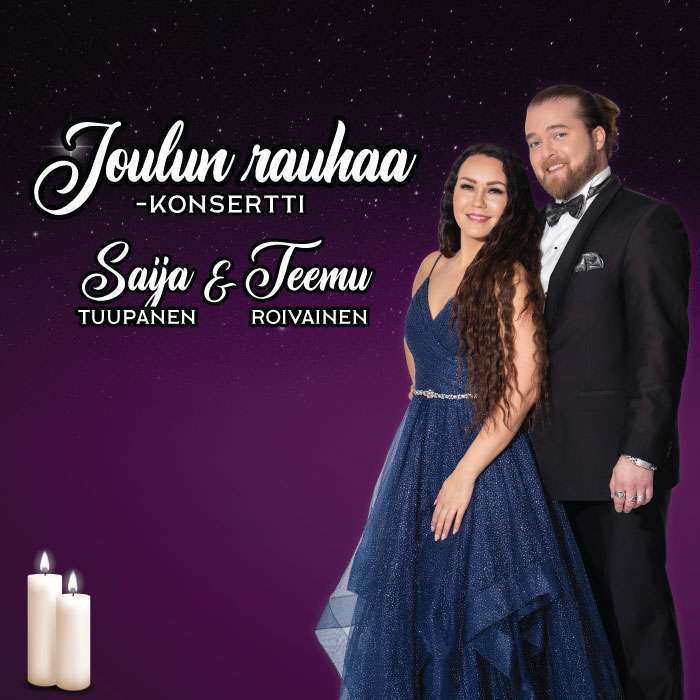 Saija Tuupanen & Teemu Roivainen Joulun rauhaa -konsertti, Ylivieskan kirkko