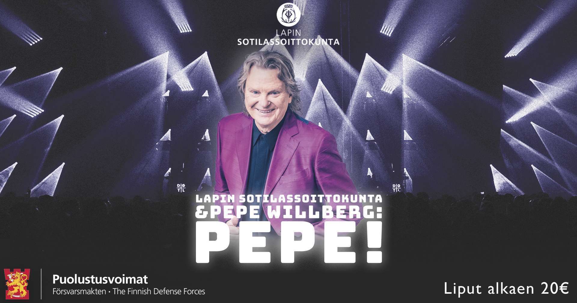 PEPE! Lapin sotilassoittokunnan konsertti