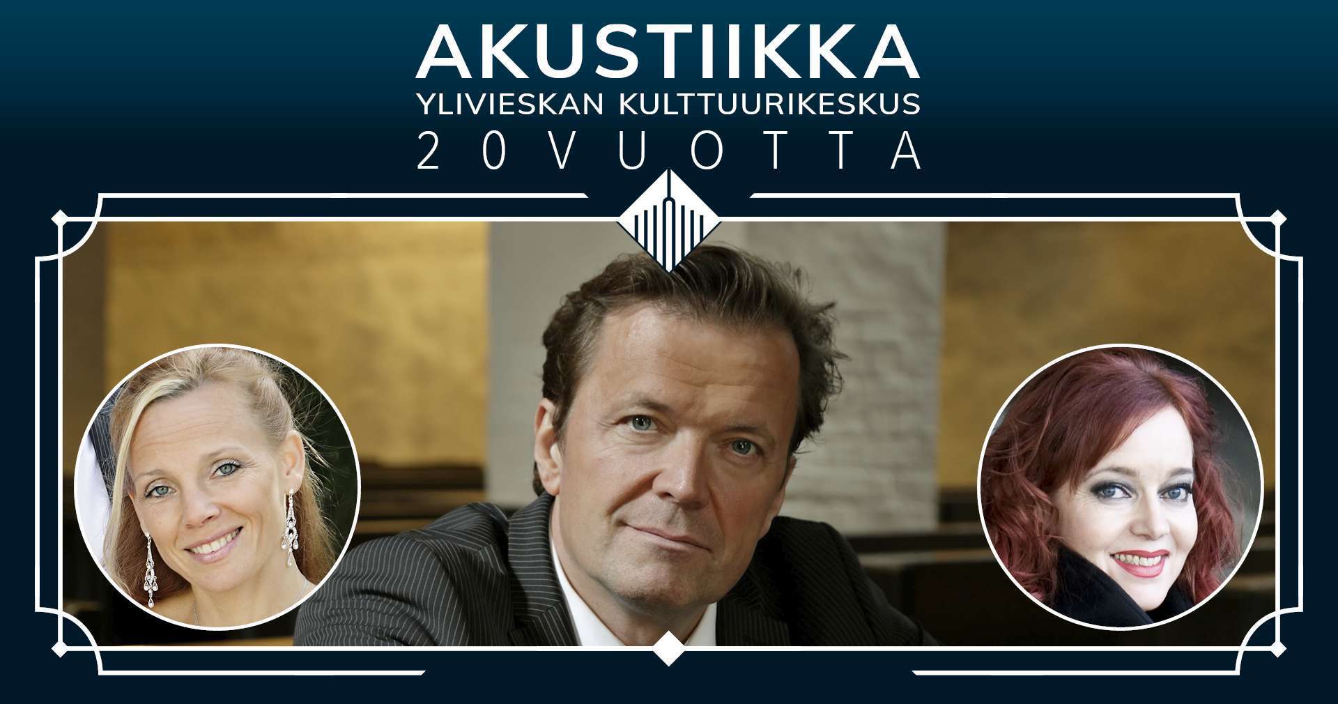 Akustiikka 20 vuotta -juhlakonsertti - Jyrki Anttila, Maija Anttila, Helena Plathan