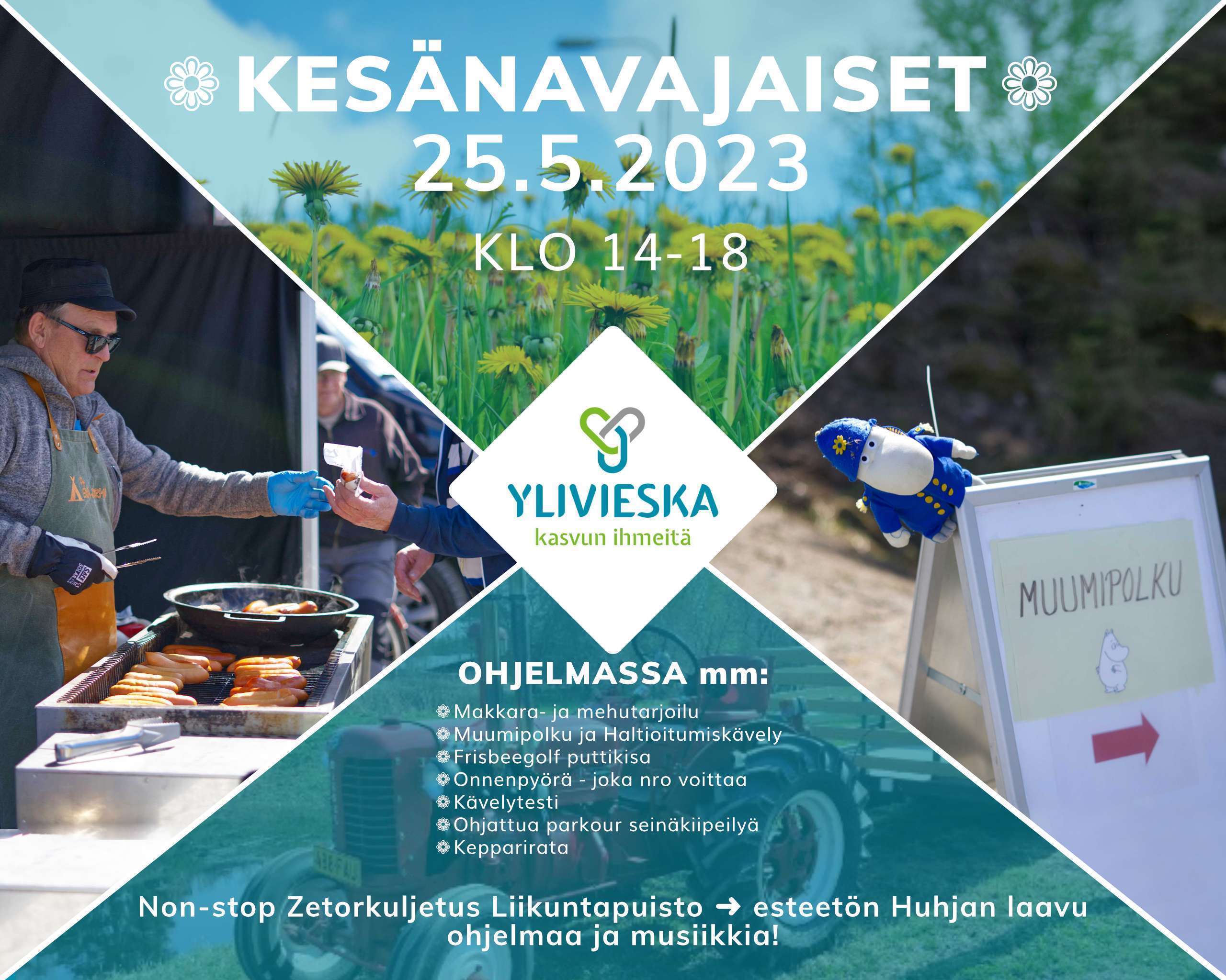 Ylivieskan kaupungin kesänavajaiset