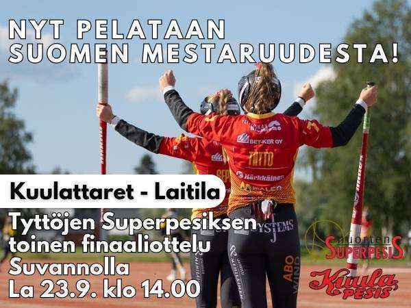 Tyttöjen superpesiksen toinen SM-finaali