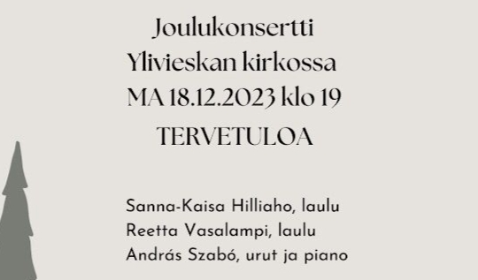 Joulu juurilla -joulukonsertti