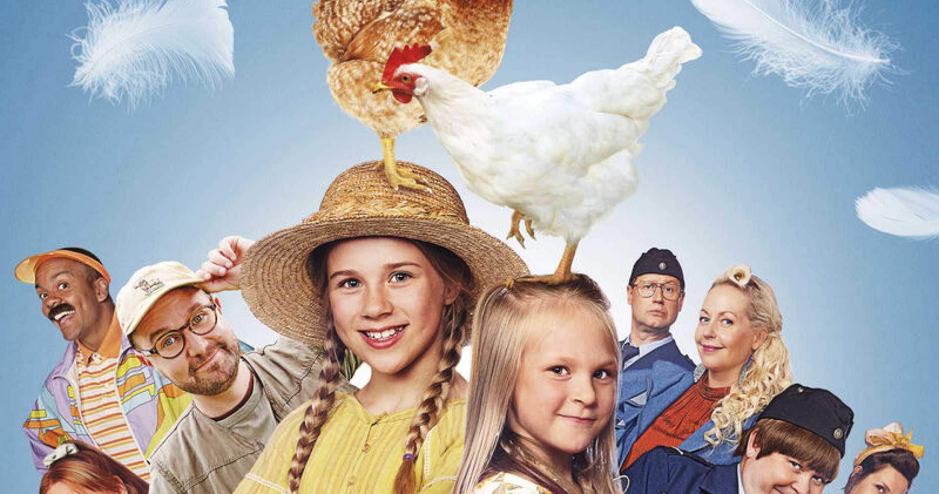 Heinähattu, Vilttitossu ja kana