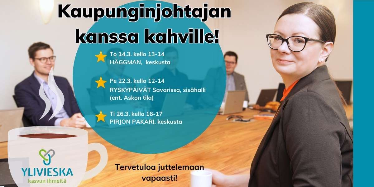 Kaupunginjohtajan kanssa kahville