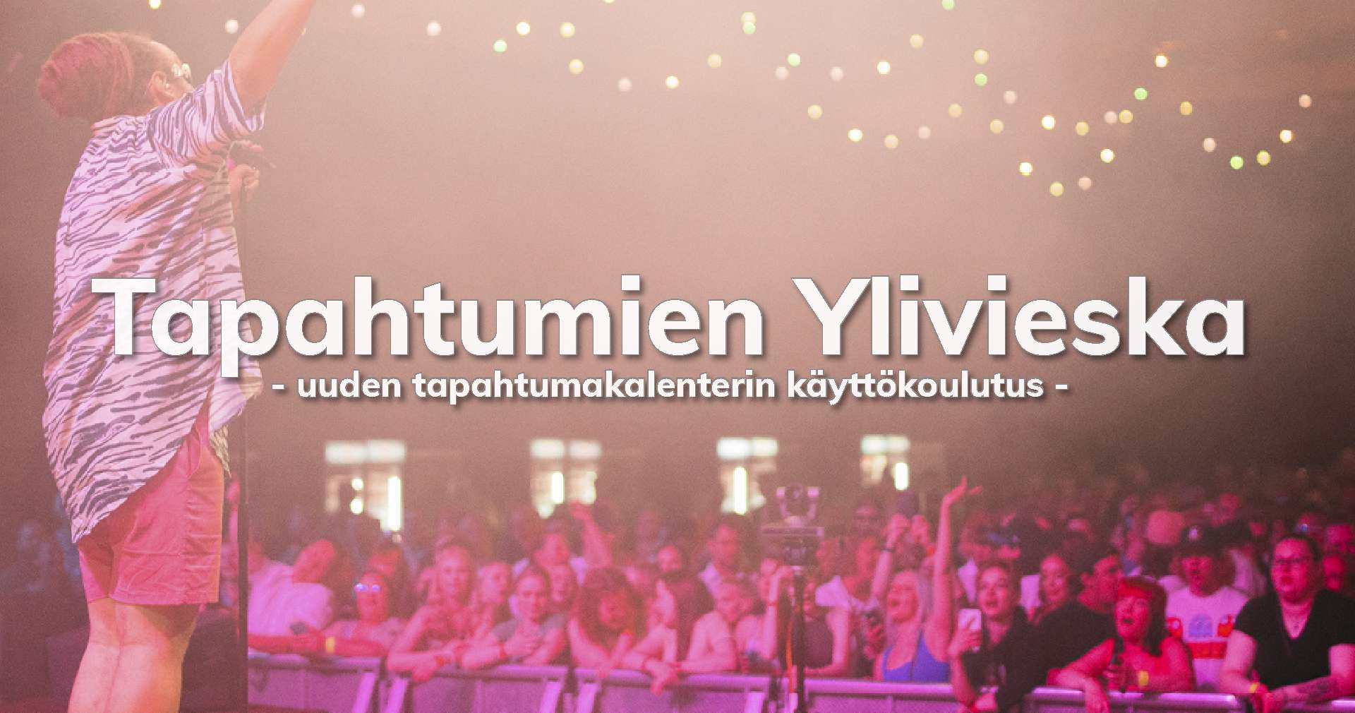 Ylivieskan uuden tapahtumakalenterin käyttökoulutus