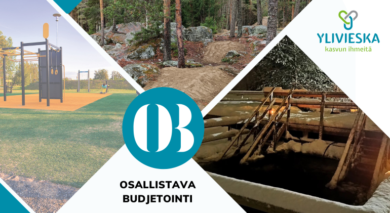 Ylivieskan kaupungin osallistavan budjetoinnin mainos