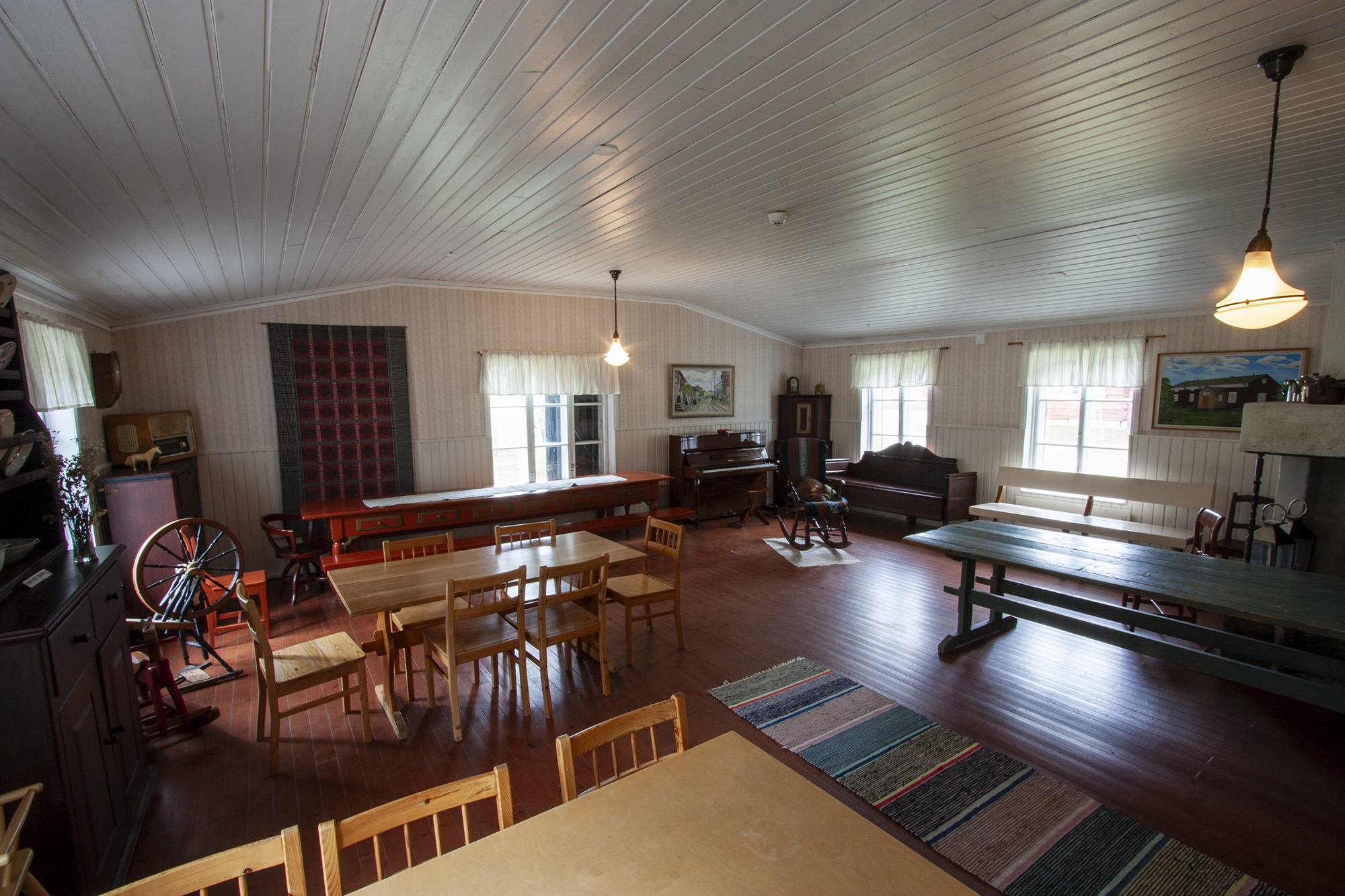 Järvelän tuvan sisäkuva