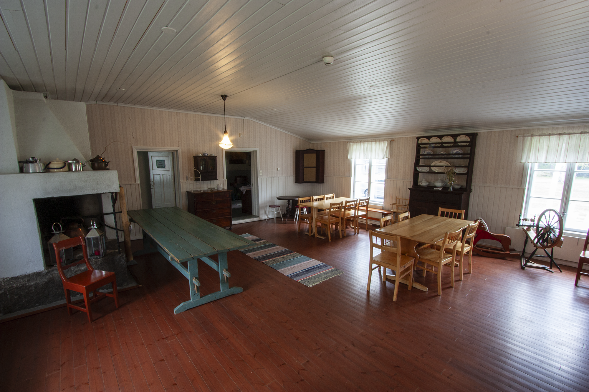 Järvelän tuvan sisäkuva