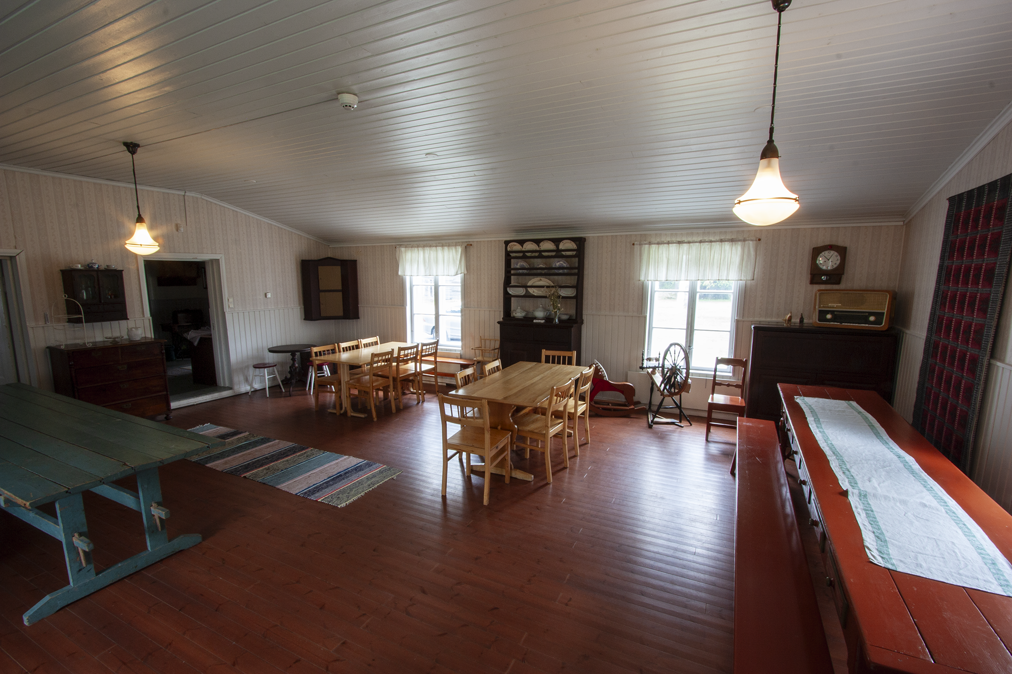 Järvelän tuvan sisäkuva