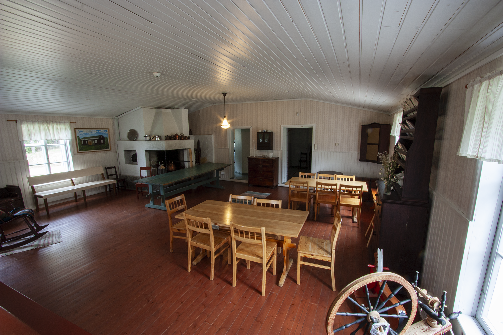 Järvelän tuvan sisäkuva