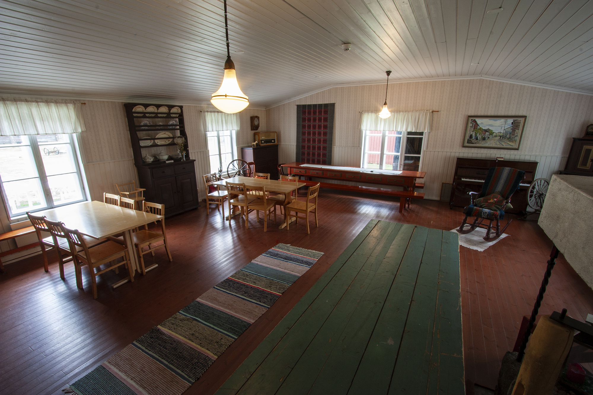 Järvelän tuvan sisäkuva