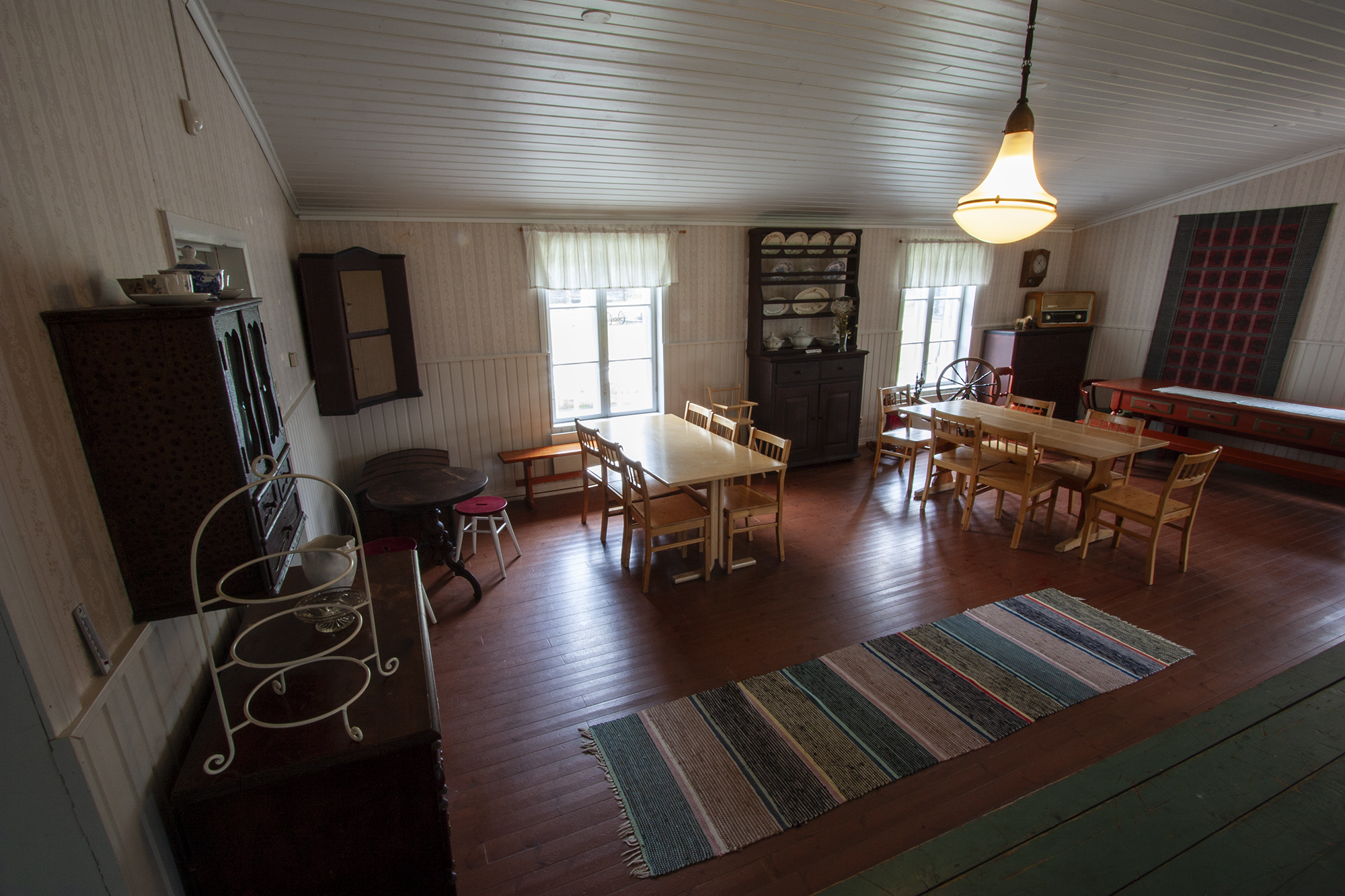 Järvelän tuvan sisäkuva