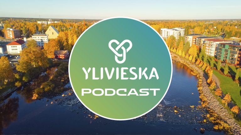 Ylivieskan Kaupungin Podcast -logo
