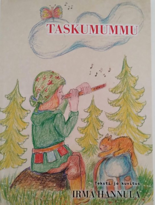 Mummo soittaa huilua