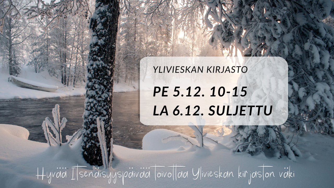 Luminen metsämaisema