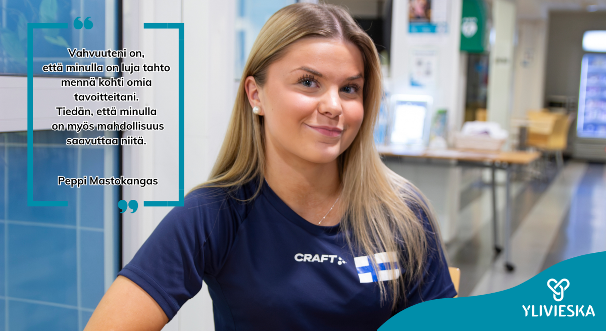 Ylivieskan Kuulan yleisurheilija Peppi Mastokangas