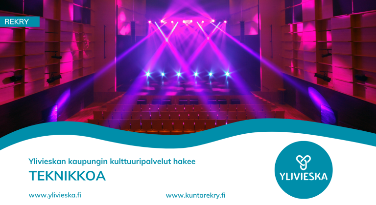 Haetaan kulttuuripalveluihin teknikkoa -tiedote