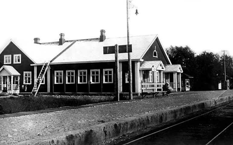 Ylivieskan asemaravintola 1960-luvulla