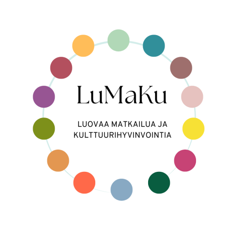 Luovaa matkailua ja kulttuurihyvinvointia (LuMaKu) -hankkeen logo