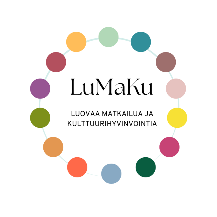 Luovaa matkailua ja kulttuurihyvinvointia (LuMaKu) -hankkeen logo