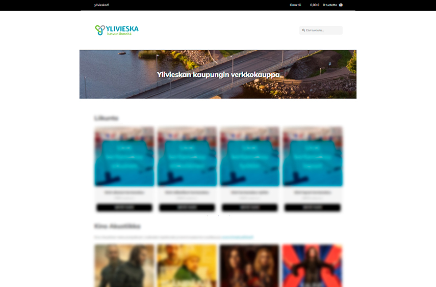 Ylivieskan kaupungin verkkokauppa - julkaisu 3.2.2026