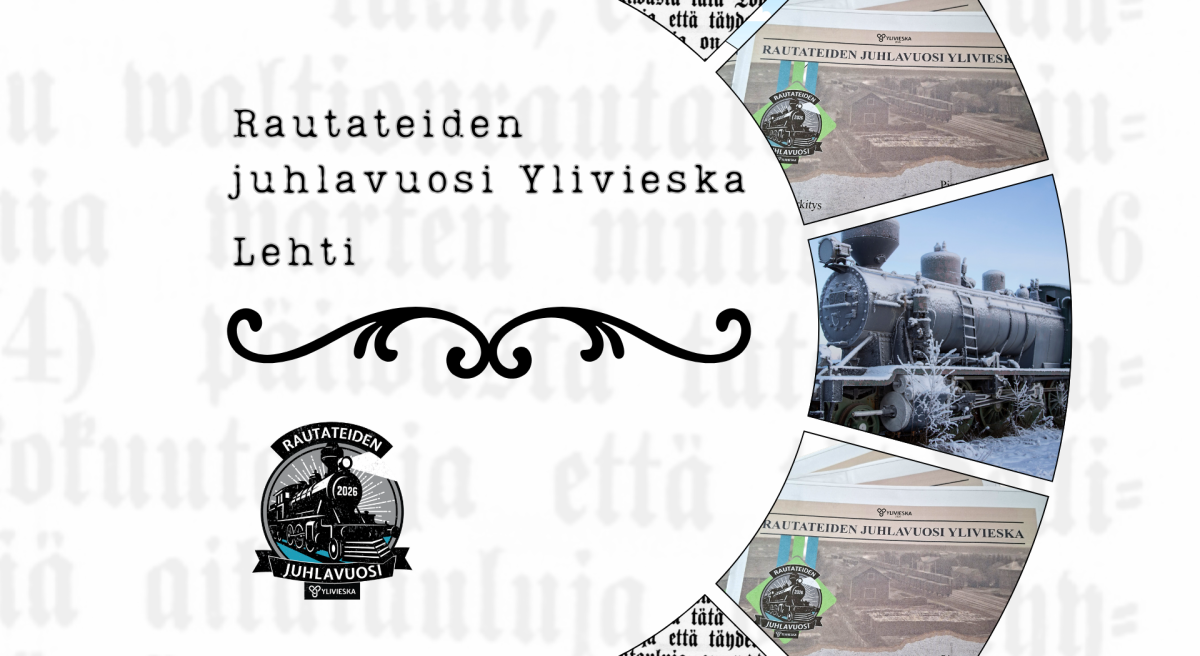Rautateiden juhlavuosi lehti on julkaistu