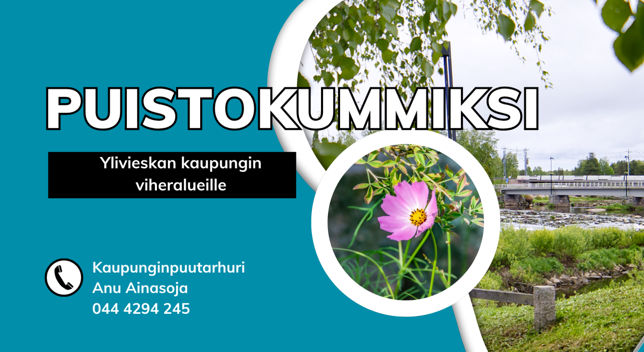 Puistokummiksi kaupungin viheralueille