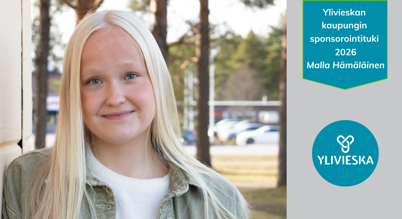 Kaupungin sponsorointituki 2026Malla Hämäläiselle