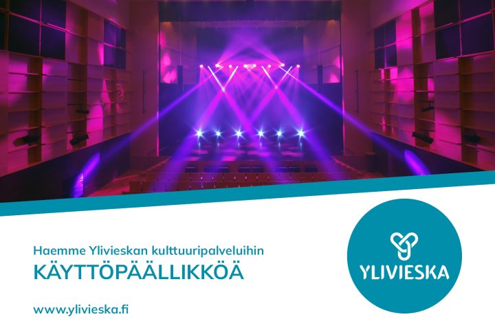 Kulttuuripalvelut hakee töihin käyttöpäällikköä